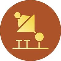 Radar Creative Icon Design vector
