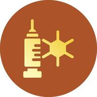 Hormonal Therapy Creative Icon Design vector