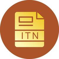 ITN Creative Icon Design vector