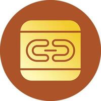 Link Creative Icon Design vector