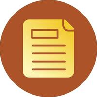 Document Creative Icon Design vector