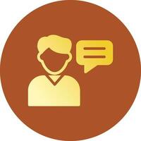 Discussion Creative Icon Design vector