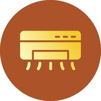 Air Conditioner Creative Icon Design vector