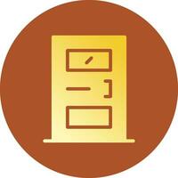 Door Creative Icon Design vector