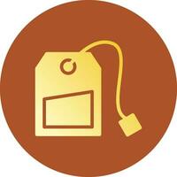 Tea Bag Creative Icon Design vector