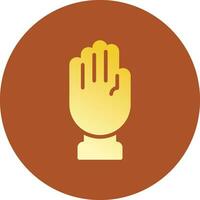 Hand Creative Icon Design vector