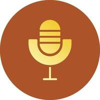 Microphone Creative Icon Design vector