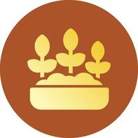 Gardening Creative Icon Design vector