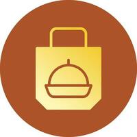 Food Delivery Creative Icon Design vector