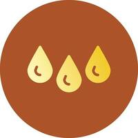 Drops Creative Icon Design vector