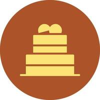 Cake Creative Icon Design vector