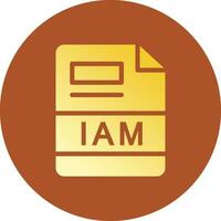 IAM Creative Icon Design vector