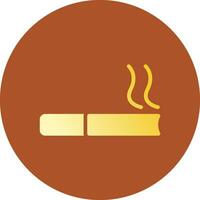 Cigarette Creative Icon Design vector