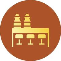 Table Creative Icon Design vector