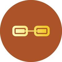 Link Creative Icon Design vector