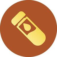 Test Tube Creative Icon Design vector