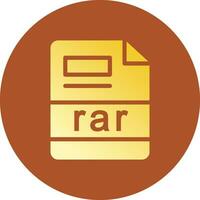 rar Creative Icon Design vector