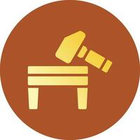 Anvil Creative Icon Design vector