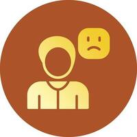 Self Awareness Creative Icon Design vector