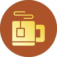 Tea Cup Creative Icon Design vector