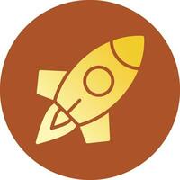 Rocket Creative Icon Design vector
