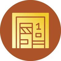 Prison Cell Creative Icon Design vector