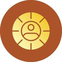 Targeting Creative Icon Design vector
