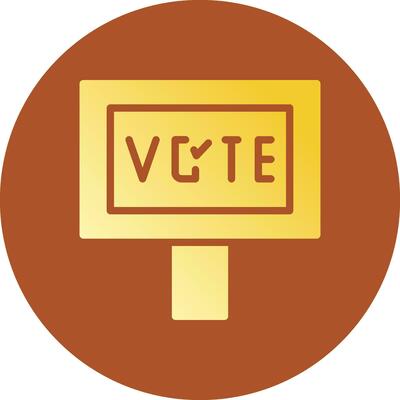 Vote Creative Icon Design