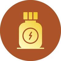Energy Drink Creative Icon Design vector