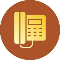 Telephone Creative Icon Design vector