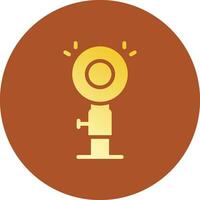 Light Creative Icon Design vector
