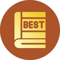 Best Seller Creative Icon Design vector