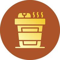 Hot Drink Creative Icon Design vector