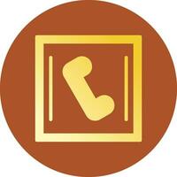 Emergency Call Creative Icon Design vector