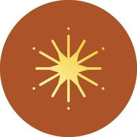 Star Creative Icon Design vector
