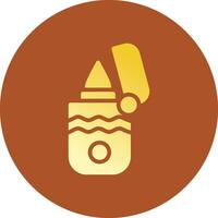Lighter Creative Icon Design vector