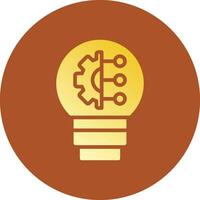 Invention Creative Icon Design vector