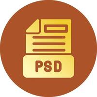 diseño de icono creativo de archivo psd vector