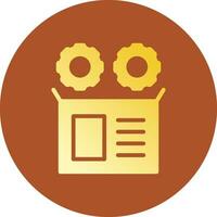 Procedure Package Creative Icon Design vector