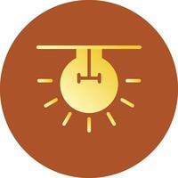 Light Bulb Creative Icon Design vector