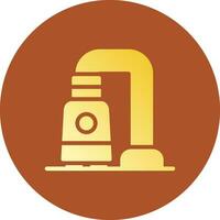 Vacuum Cleaner Creative Icon Design vector