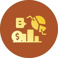 Chart Creative Icon Design vector