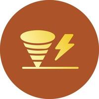 Tornado Creative Icon Design vector