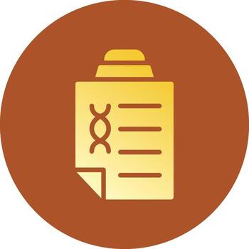 Glyph Gradient Circle Design vector