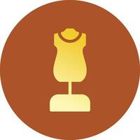 Mannequin Creative Icon Design vector