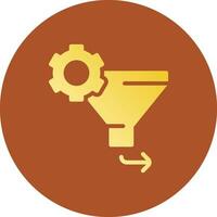 Conversion Rate Creative Icon Design vector