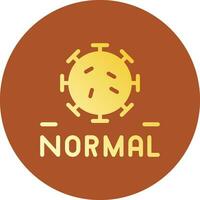 New Normal Creative Icon Design vector