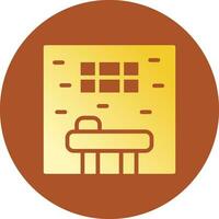 Prison Cell Creative Icon Design vector