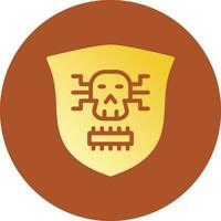 diseño de icono creativo de malware vector