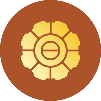 Segmented Process Creative Icon Design vector